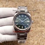 High Quality Copy Rolex Oyster Perpetual Green Dial 39mm Watch